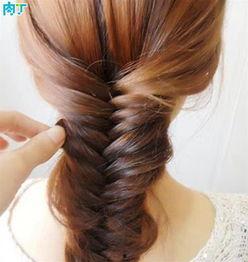 成人编发鱼骨辫教程视频,打造时尚发型